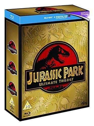 Jurassic Park Trilogy Blu-ray Cover