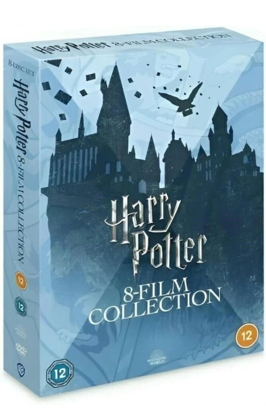Harry Potter 8 Film Collection DVD Cover