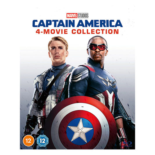 Captain America: 4-movie Collection Blu-ray Cover