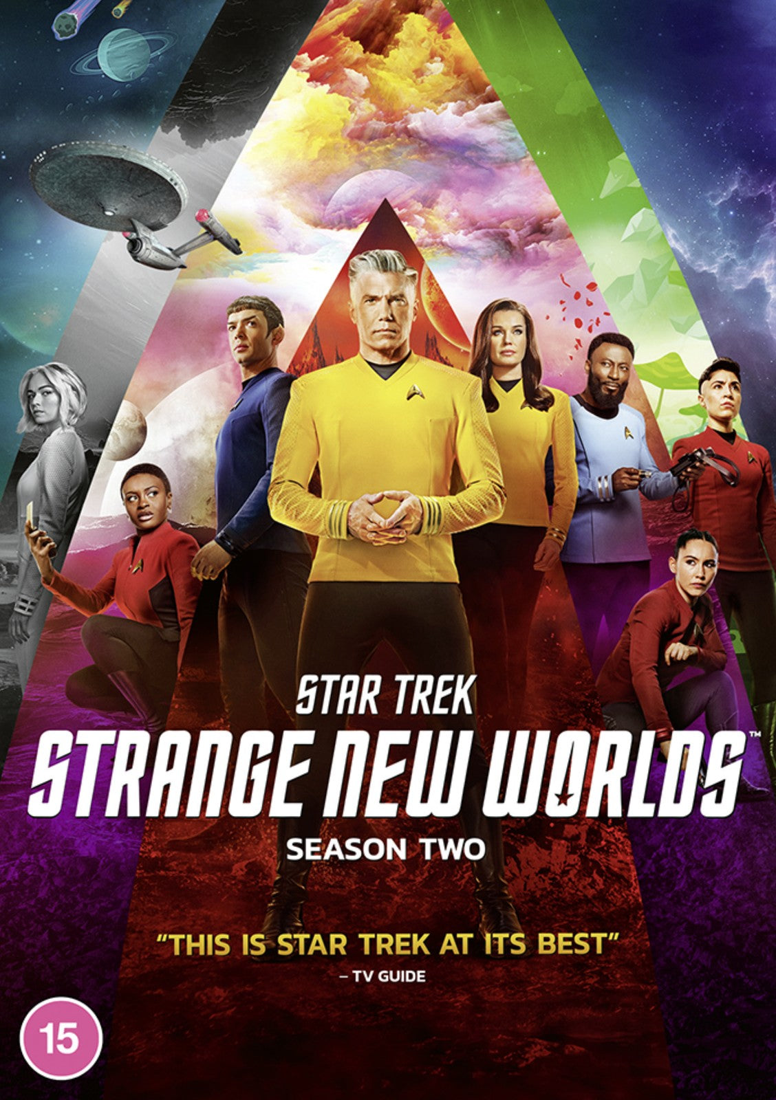 Star Trek: Strange New Worlds - Season 2 Box Set DVD Cover