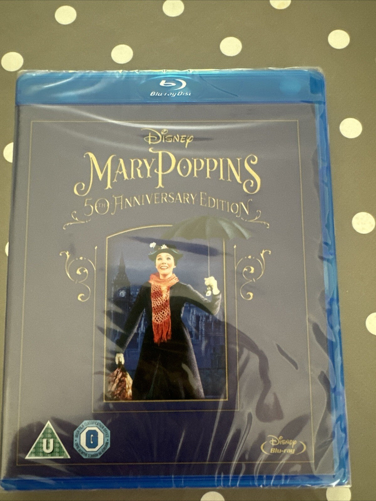 Mary Poppins Blu-ray Cover