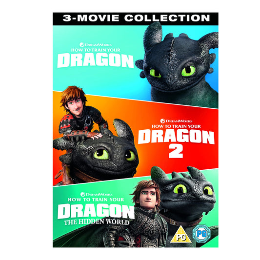 How to Train Your Dragon: 3-Movie Collection DVD Cover