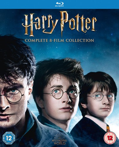 Harry Potter: Complete 8-film Collection Blu-ray Cover
