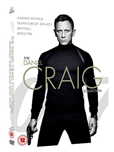 James Bond: The Daniel Craig Collection [4 Film] DVD Cover