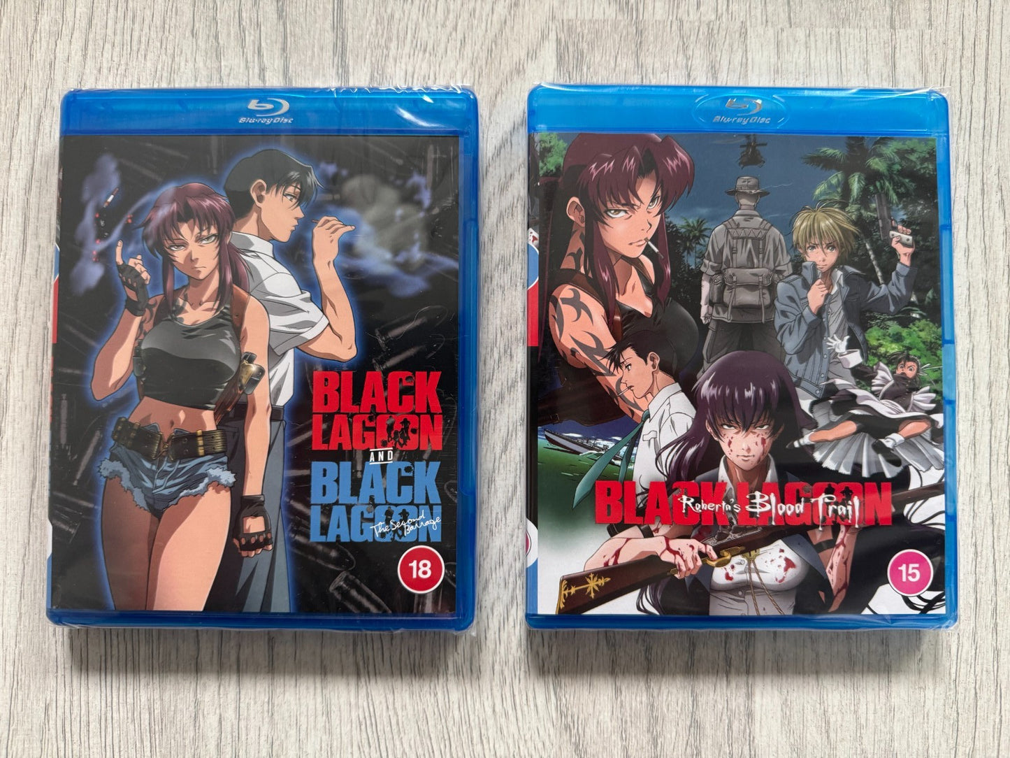 Black Lagoon - Complete Series + OVA Blu-ray Cover