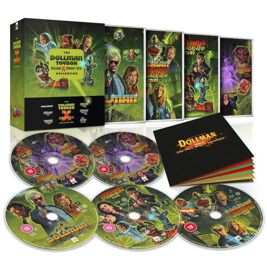 The Dollman Toybox: Dollman X Demonic Toys Collection Blu-ray Cover