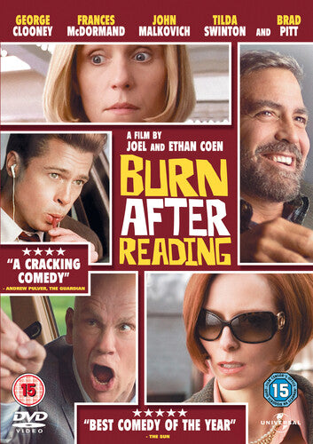 Burn After Reading DVD Cover