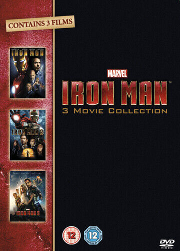 Iron Man 1-3 DVD Cover