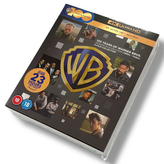 100 Years of Warner Bros Modern Blockbusters 5-Film Collection 4K UHD Cover