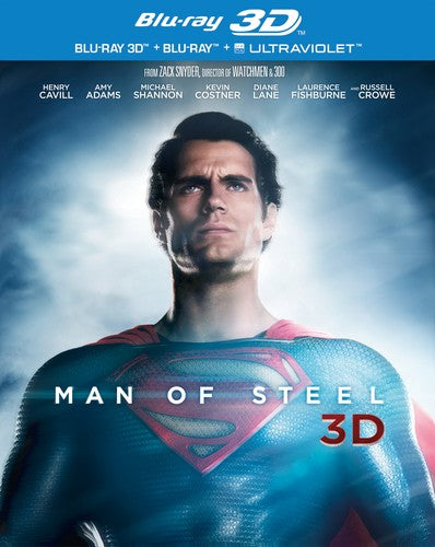 Man of Steel Blu-ray Cover