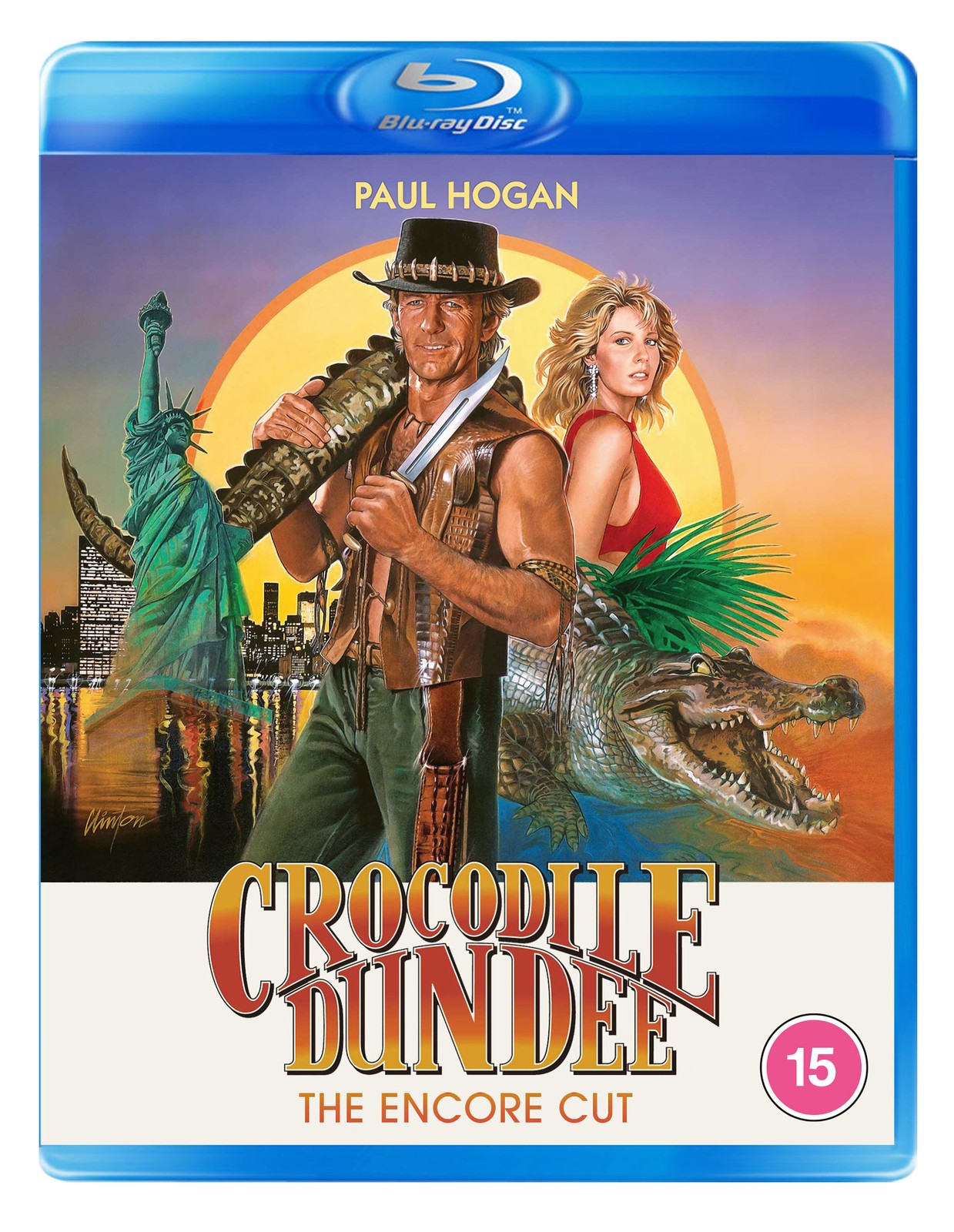 Crocodile Dundee: The Encore Cut Blu-ray Cover