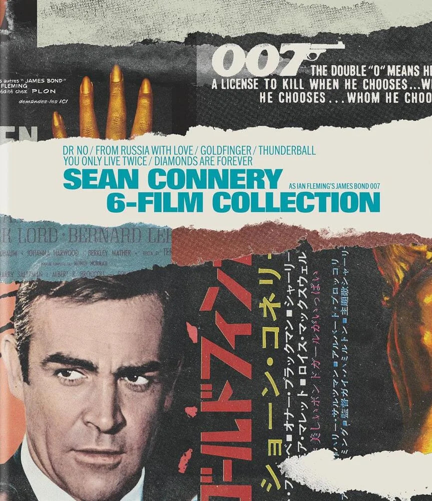 James Bond - Sean Connery Collection (6 Film) 4K UHD Cover