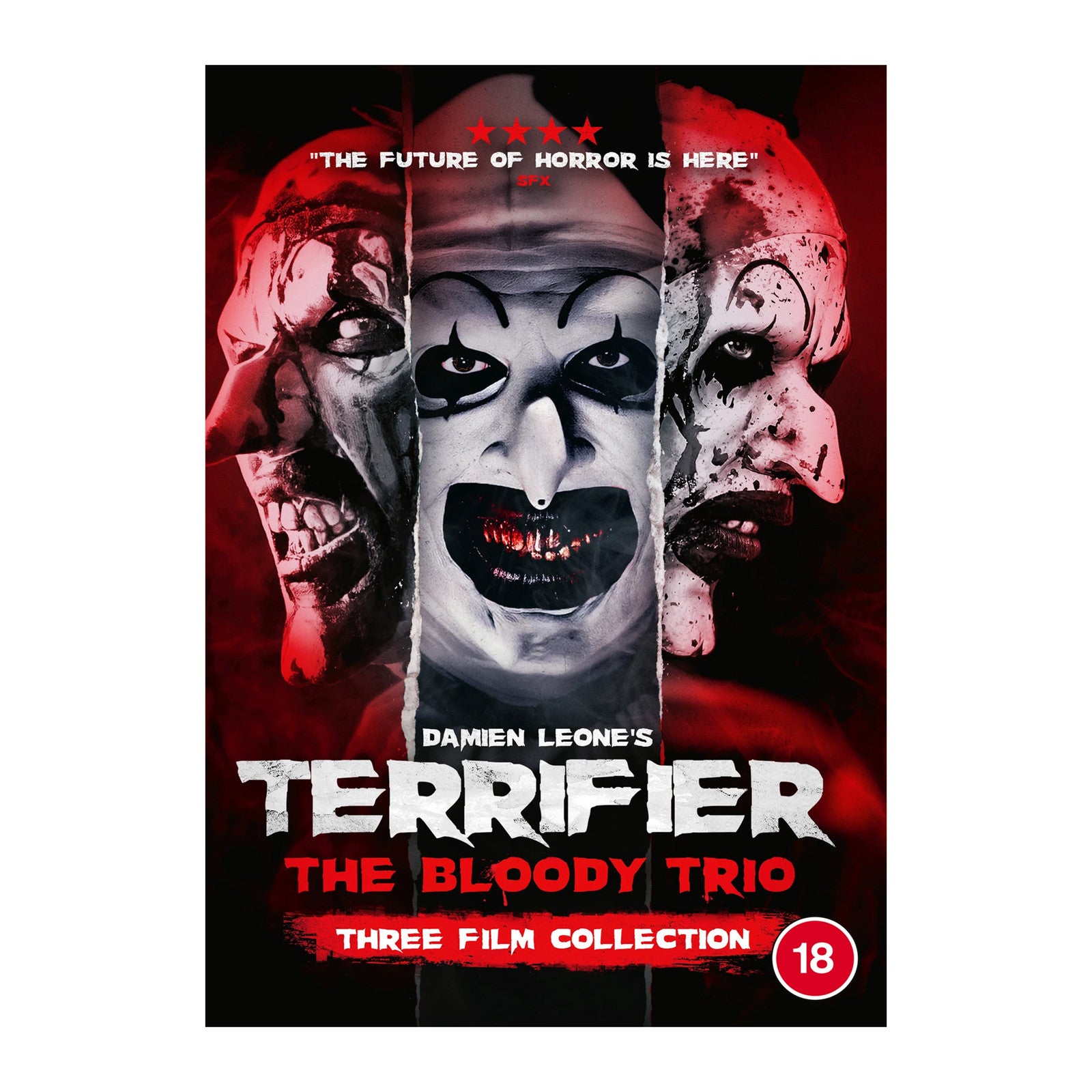 Terrifier: The Bloody Trio Box Set DVD Cover