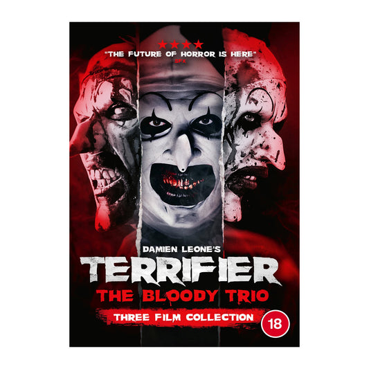 Terrifier: The Bloody Trio Box Set DVD Cover