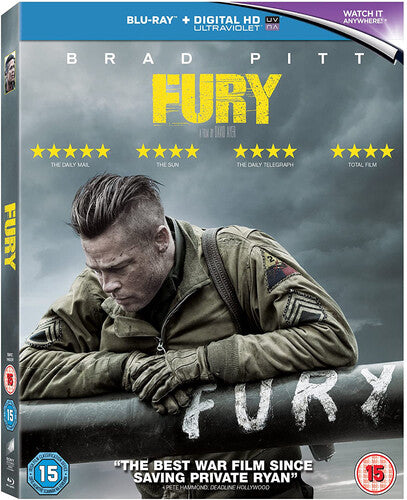 Fury Blu-ray Cover