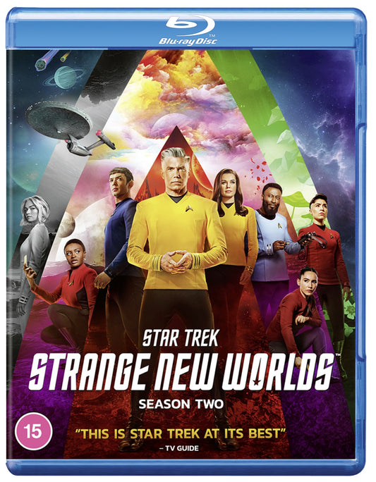 Star Trek: Strange New Worlds - Season 2 Blu-ray Cover