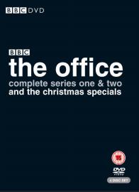 The Office: Complete Series 1 and 2 and the Christmas Specials DVD Cover
