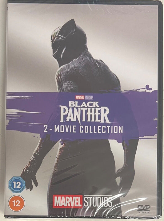 Black Panther: 2 Movie Collection DVD Cover