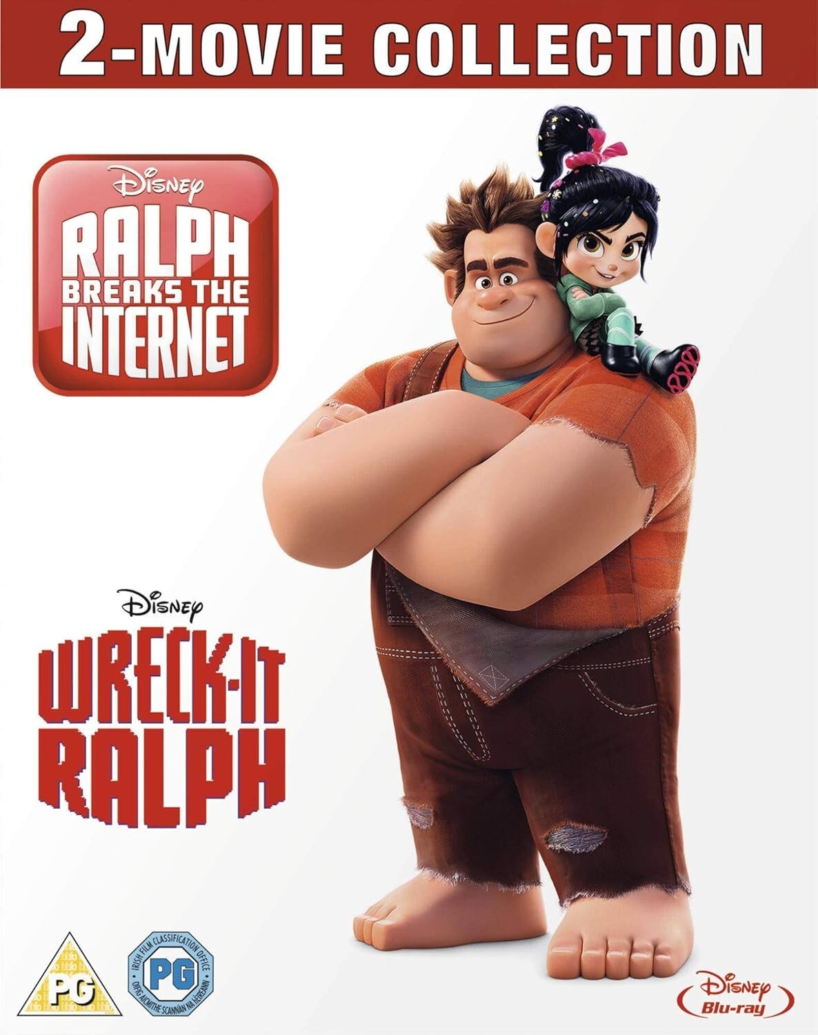 Wreck-It Ralph 2-Movie Collection Blu-ray Cover