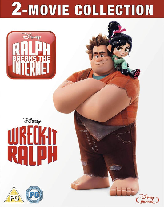 Wreck-It Ralph 2-Movie Collection Blu-ray Cover