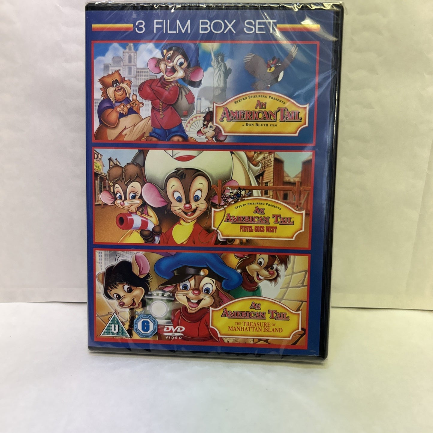 American Tail 1, 2 And 3 (Box Set) DVD Cover
