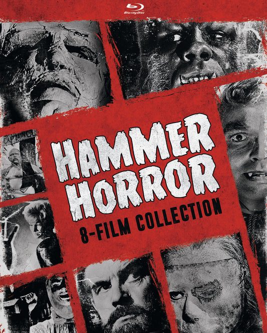 Hammer Horror: 8 Film Collection Blu-ray Cover