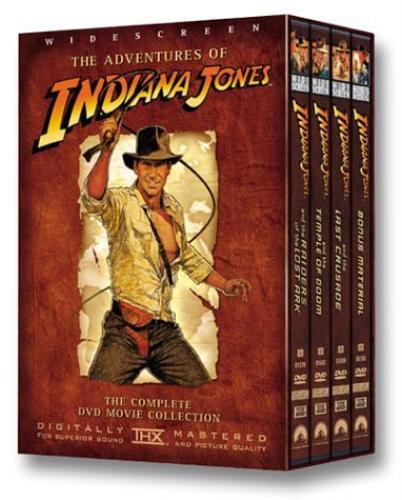 Indiana Jones Trilogy DVD Cover