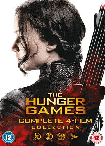 The Hunger Games: Complete 4-film Collection DVD Cover