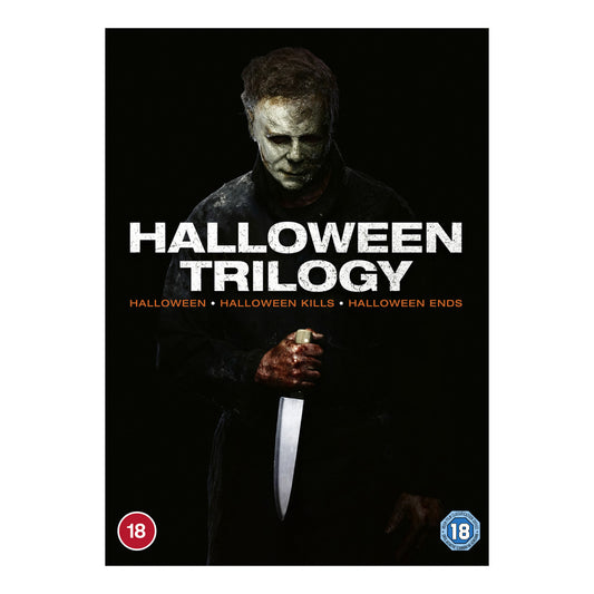 Halloween/Halloween Kills/Halloween Ends DVD Box Set DVD Cover