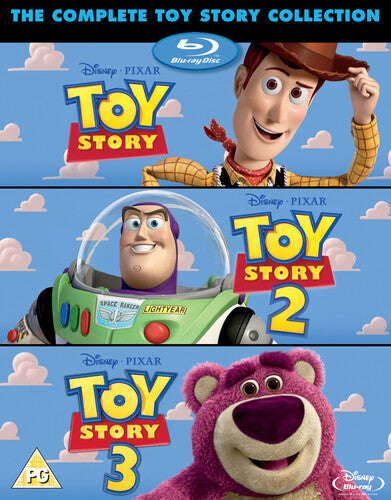 Toy Story 1-3 Blu-ray Cover