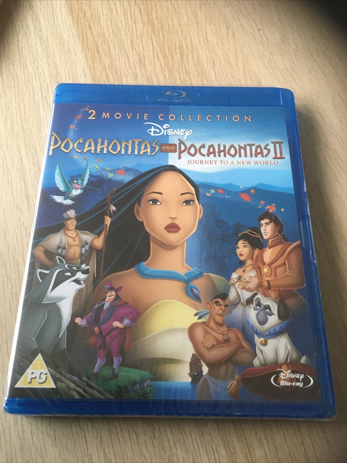 Pocahontas 1 & 2 Blu-ray Cover
