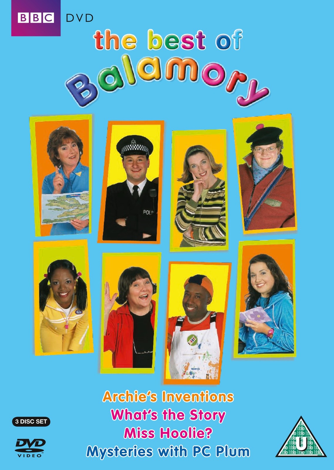 The Best of Balamory Triple Pack Box Set DVD Cover